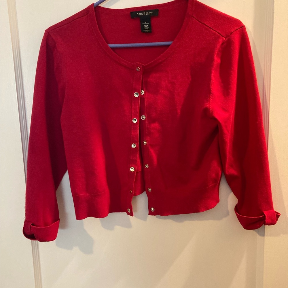 White House Black Market red sweater
